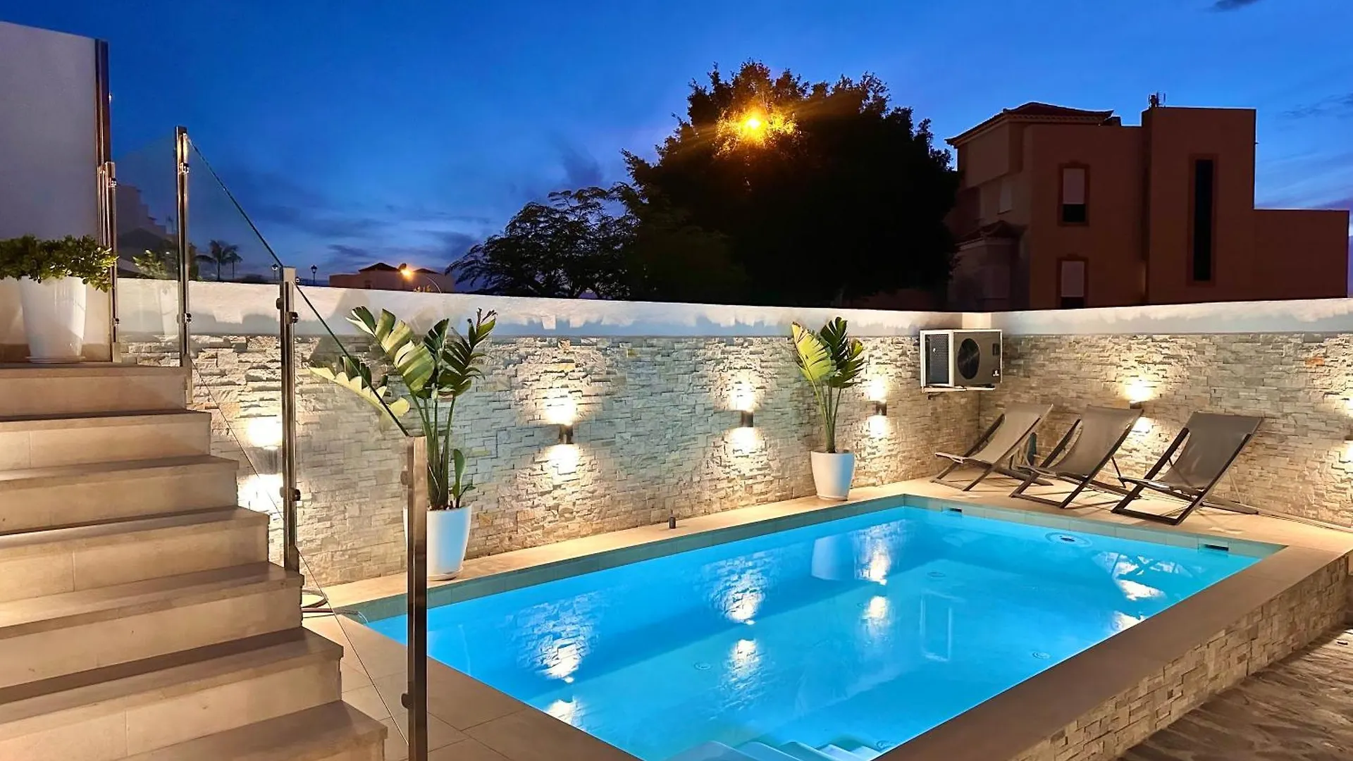 Luxury House Atlantico Private Heated Pool Apartment Costa Adeje